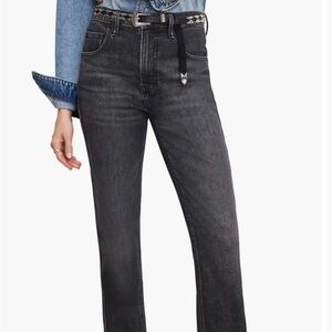 Good American Charcoal Boot Cut Jeans